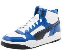 PUMA Rbd Tech Mid Shoes, Scarpe da Ginnastica Uomo, White Black Cobalt Glaze, 44.5 EU