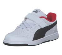 PUMA REB-L AC+ Inf, Sneaker Unisex-Bimbi 0-24, White Black-for all Time Red, 21 EU