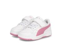PUMA REB-L AC+ Inf, Sneaker Unisex-Bimbi 0-24, White-MAUVED out-Magenta Gleam, 21.5 EU