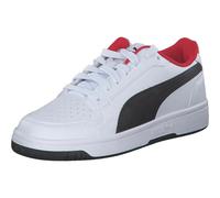 PUMA REB-L JR, Sneaker, White Black-for all Time Red, 38 EU