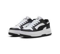 PUMA Rebound Femme Jr, Scarpe da Ginnastica, White Black, 35.5 EU