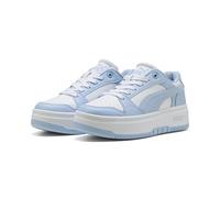 PUMA Rebound Femme Low, Scarpe da Ginnastica Donna, Bianco Haute Tropic, 40.5 EU