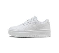 PUMA Rebound Femme Low, Scarpe da Ginnastica Donna, Grigio Vapore Bianco, 37.5 EU