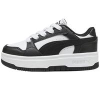 PUMA Rebound Femme PS, Sneaker, White Black, 21 EU