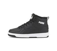 PUMA Rebound Joy Fur JR, Scarpe da Ginnastica, Black White, 37 EU