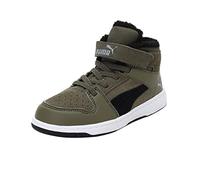 PUMA Rebound Layup Fur SD V Inf Unisex Kids Sneaker Lined 370499, Numero di Scarpe:20 EU