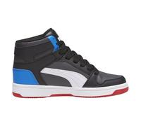 Puma Rebound Layup SL Jr Sneaker Basket da Ragazzo Coal/White/Black 370486 (Numeric_39)