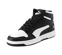 PUMA Rebound Layup SL Jr, Sneaker, Nero Black White, 37.5 EU