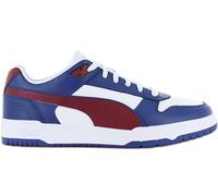 Puma Rebound Rbd Game low Uomo Sneaker 386373-15 Scarpe Pelle Blu-Bianco Nuovo