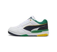 PUMA Rebound Retro, Scarpe da Ginnastica Unisex-Adulto, White-Archive Green-New Navy, 45 EU