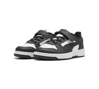 Puma Rebound Slam Lo AC+ PS Sneaker, White Black, 13 UK Bambino