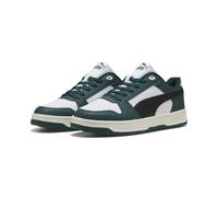 Puma Rebound Slam Lo - Sneaker Unisex, Verde Scuro, Nero, Bianco, Taglia 40