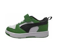 Puma Rebound V6 Jr - sneakers - bambino 11 UK Green/White junior