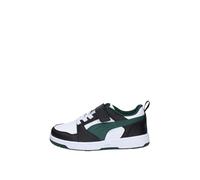 Puma Rebound V6 Lo AC+ PS, Scarpe da Ginnastica, Black-Dark Myrtle White