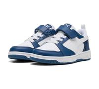 PUMA Rebound V6 Lo AC+ PS, Scarpe da Ginnastica, Clyde Royal White, 34 EU