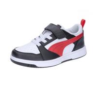 PUMA Rebound V6 Lo AC+ PS, Sneaker, White-for all Time Red Black, 32.5 EU