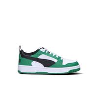 PUMA - REBOUND V6 LO JR Sneaker ragazzo bianca/verde 38