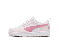 PUMA Rebound V6 Lo Jr, Sneaker Unisex - Bambini e ragazzi, White Fast Pink Whisp Of, 37.5 EU