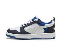 Puma Rebound V6 Lo Jr - sneakers - ragazzo 3 UK White/Blue junior