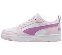 Puma Rebound V6 Lo Jr, Sneakers, Rosa Perla Malva Pop Bianco, 36 EU, Rosa Perla Malva Pop Puma Bianco, 36 EU