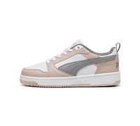 PUMA Rebound V6 Low, Sneaker Unisex - Adulto, Rose Quartz White Stormy Slate, 38 EU