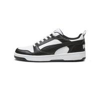 PUMA Rebound V6 Low, Sneaker Unisex - Adulto, White Black White, 46 EU