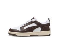 PUMA Rebound V6 Low, Sneaker Unisex - Adulto, White Chocolate Alpine Snow, 43 EU