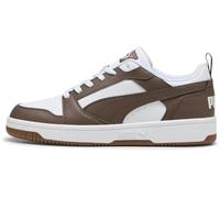 PUMA Rebound v6 Low, Sneaker Unisex-Adulto, White Flat Bronze Gum, 42 EU