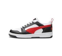 PUMA Rebound V6 Low, Sneaker Unisex - Adulto, White For All Time Red Black, 40.5 EU
