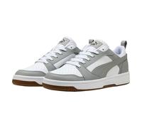 PUMA Rebound V6 Low, Sneaker Unisex-Adulto, White Gray Echo Black, 42 EU