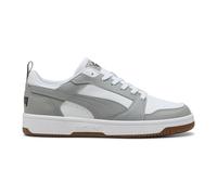 Puma Rebound V6 Low, Sneaker Unisex - Adulto, White Gray Echo Black, 45 EU