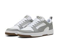 PUMA Rebound V6 Low, Sneaker Unisex-Adulto, White Gray Echo Black, 47 EU