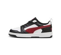 PUMA Rebound V6 Low, Sneaker Unisex - Adulto, White Intense Red Black, 44 EU