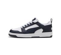 PUMA Rebound V6 Low, Sneaker Unisex - Adulto, White New Navy, 45 EU