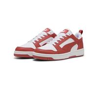 Puma Rebound V6 Low, Sneaker Unisex - Adulto, White Red Fire, 38.5 EU