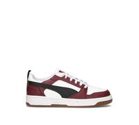 PUMA REBOUND V6 LOW Sneaker uomo bianca/bordeaux 43