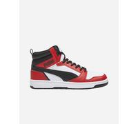 PUMA Rebound V6, Scarpe da ginnastica Unisex - Adulto, White Black For All Time Red, 42 EU