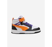 Puma Rebound V6 Mid Ps Jr - Scarpe Sneakers - Bianco 28