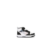 PUMA REBOUND V6 MID SPACE BELLE AC + PS Sneaker bimba bianca/nera 31