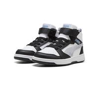 PUMA Rebound V6 Mid Space Belle AC+ PS, Sneaker, Black-Lilac Crush White, 29.5 EU