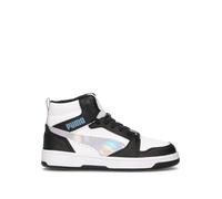 PUMA REBOUND V6 MID SPACE BELLE JR Sneaker ragazza bianca/nera 38