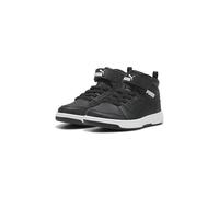 PUMA Rebound V6 Mid WTR AC+ PS, Scarpe da Ginnastica, Shadow Gray Black White, 34 EU