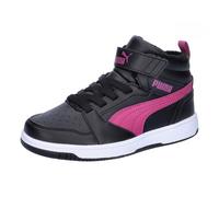 PUMA Rebound V6 Mid WTR AC+ PS, Sneaker, Black-Magenta Gleam White, 28 EU