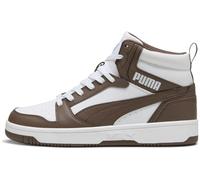 PUMA Rebound V6, Scarpe da Ginnastica Unisex - Adulto, Bronze Piatto White, 43 EU