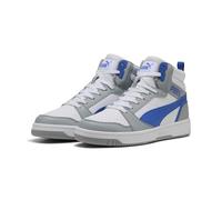PUMA Rebound V6, Scarpe da ginnastica Unisex - Adulto, Cool Mid Gray Vivid Blue White, 48.5 EU