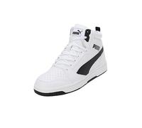PUMA Rebound V6, Scarpe da ginnastica Unisex - Adulto, White Black, 37.5 EU
