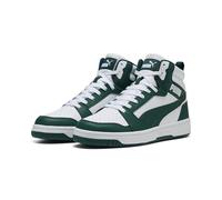 PUMA Rebound V6, Scarpe da Ginnastica Unisex - Adulto, White Dark Myrtle, 43 EU