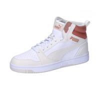 PUMA Rebound V6, Scarpe da ginnastica Unisex - Adulto, White Frosted Ivory Deeva Peach, 39 EU