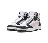 PUMA Rebound V6, Scarpe da Ginnastica Unisex - Adulto, White Rose Mauve Black, 44.5 EU