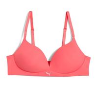 Puma Reggiseno Imbottito da Donna, Corallo, 2B